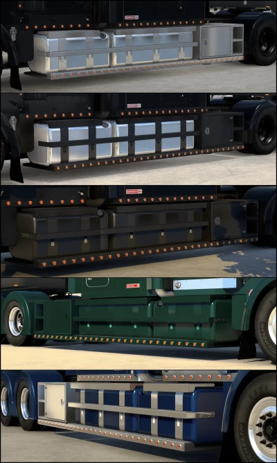 Custom Fueltanks for SCS Kenworth W900 v1.0