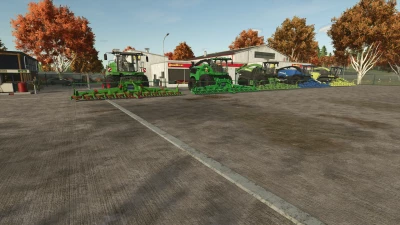 Cutting unit pack for forage harvesters v1.0.0.0