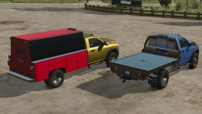 Dodge Ram 5500 Flatbed & Service Trucks v1.0.0.0