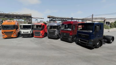 ETS 2 Truck Pack to BeamNG v1.0