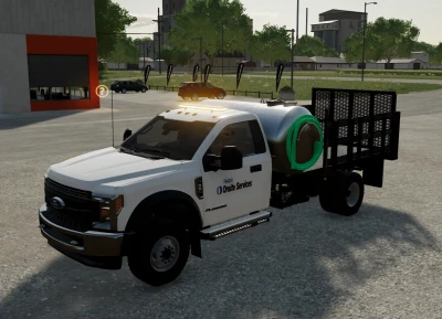 Ford Septic Work Truck With Strobe Bar Edit v1.0.0.0
