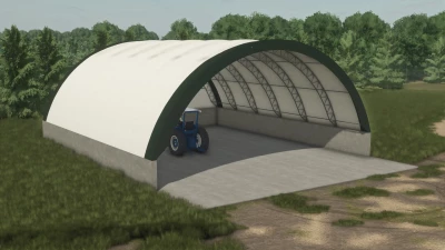 FS25 Bale Hoop Barns v1.0.0.0