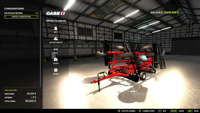 FS25 CaseIH  Vertical Tillage 335 v1.0.0.0