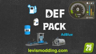FS25 DEF Pack by Levis v1.0.0.0