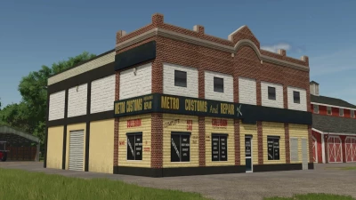 FS25 Metro Customs v1.0.0.0