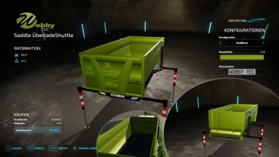 FS25 Saddle Overload Shuttle v1.0.0.0