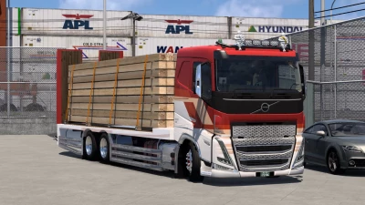 JAPAN STYLE VOLVO FH6 RIGID CHASSLS MOD 1.54