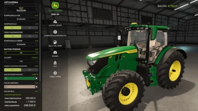 John Deere 6R 145-185 v1.0.0.0