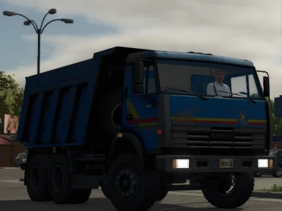 KamAZ 65115 Blue v1.0.0.0