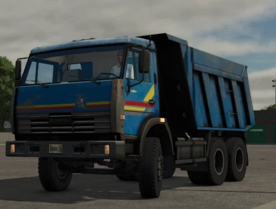 KamAZ 65115 Blue v1.0.0.0