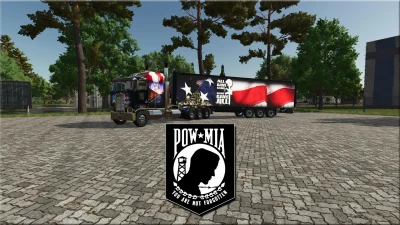 Kenworth K100 with CurtainSide Dry Van v1.0.0.0