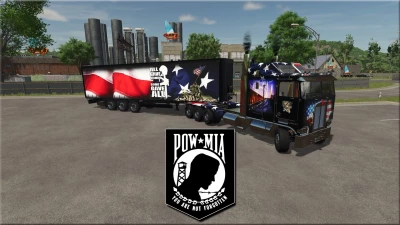 Kenworth K100 with CurtainSide Dry Van v1.0.0.0