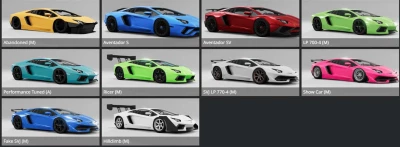 Lamborghini Aventador S 2021 v1.0