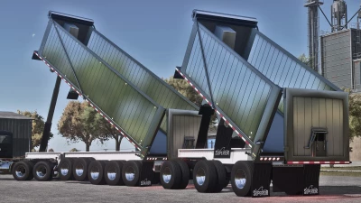 Lizard Superior End Dump Trailer Pack v1.0.0.0