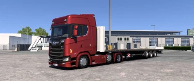 Low deck chassis addon for Eugene Scania NG by Sogard3 fix v1.7