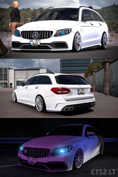 Mercedes Benz C63s 1.54