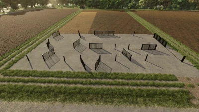 Metal Fence With Gates Pack v0.9.0.0