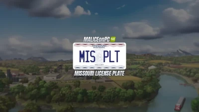 Missouri License Plate v1.0.0.0
