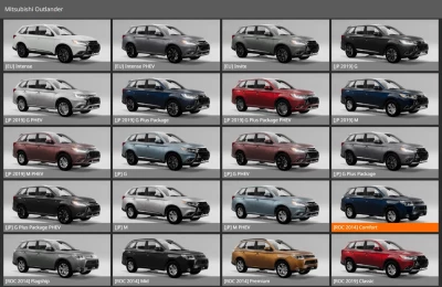 Mitsubishi Outlander 2014-2021 v1.0