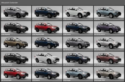 Mitsubishi Outlander 2014-2021 v1.0