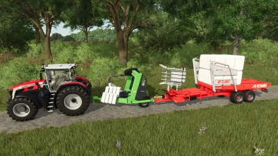 Mower And Wrapper With Hitch v1.0.0.0