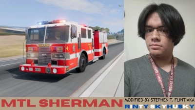 MTL Sherman Fire Truck v1.1