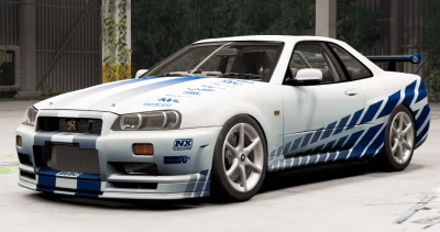 Nissan Skyline GT-R R34 v3.7