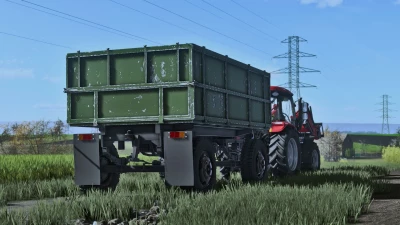 Old romanian agricultural trailer 7T v1.0.0.0