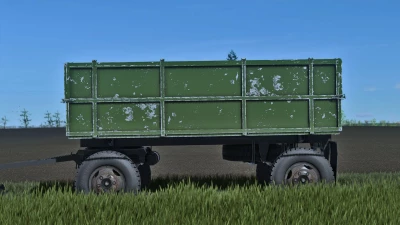Old romanian agricultural trailer 7T v1.0.0.0