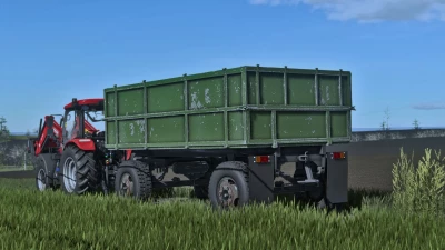 Old romanian agricultural trailer 7T v1.0.0.0