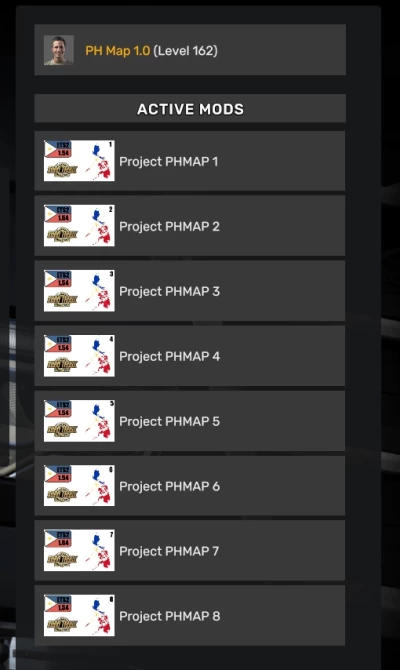 Philippines Map ETS2 1.54