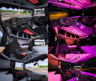 Pierrard Scania R580 V8 Tandem + Royen Trailer v1.54