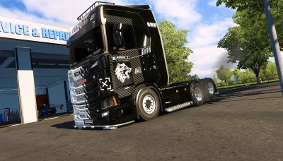 Scania Black X White v1.0