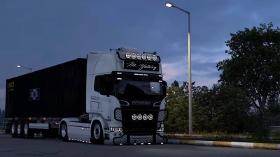 Scania D. Frimis Team Open Pipe V8 v2.1 1.54