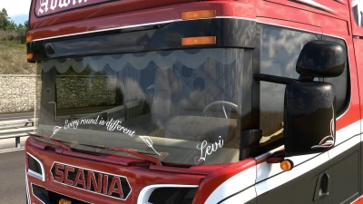 Scania R580 Adwin Stam + Trailer v7.1 1.54