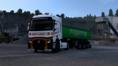 Termoservis skin for Renault T and SCS Dumper v1.0