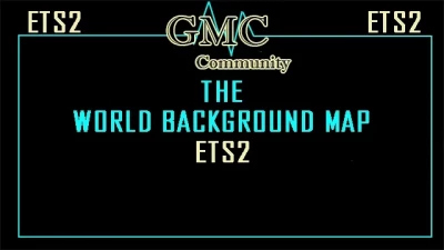 The World Background Map ETS2 v1.54-1.0.0