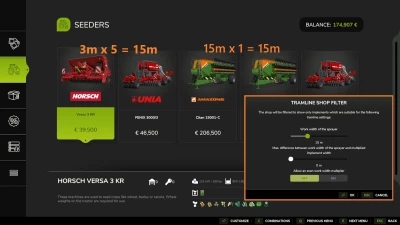 Tramline Shop Filter v1.0.0.0