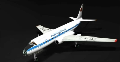 TU-104A Aircraft 0.35