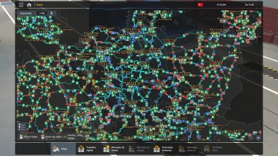 UNDISCOVERED MAP + ULTRA ZOOM ETS2 02 05 2025 1.0 1.55