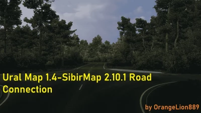 Ural Map 1.4-SibirMap 2.10.1 Road Connection v1.1 1.54
