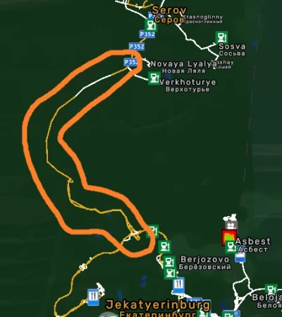 Ural Map 1.4-SibirMap 2.10.1 Road Connection v1.1 1.54