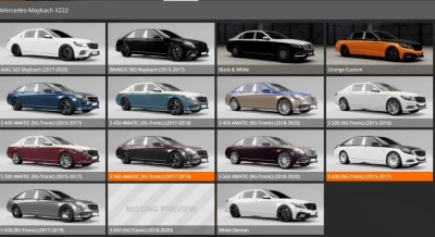 2015-2018 Mercedes-Benz S-Class Maybach (X222) 0.35.x