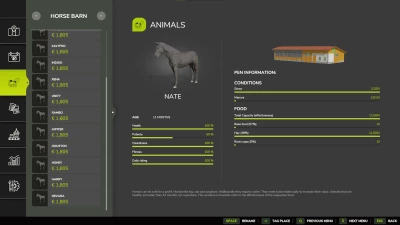 Better Horse Value v1.0.0.0