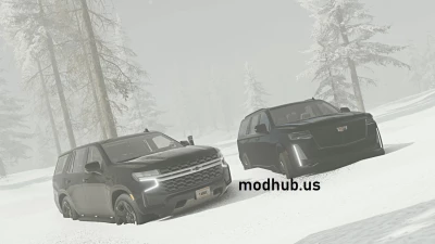 Cadillac Escalade ESV 2023 & Chevrolet Tahoe 2023 Pack V1.1 0.35