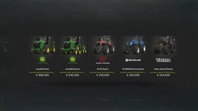 Electric Large Tractors Pack v1.0.0.1