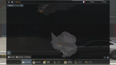 ETS2 World Map Background v1.0