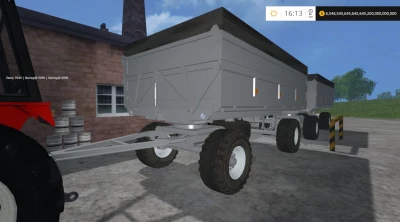 FORTSCHRITT HW 80.11 NEW GREY DDR GERMAN TRAILER V2.0