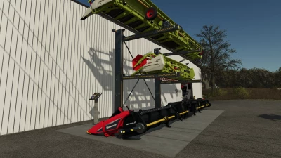 FS25 Lizard Hydra-Glide Header Rack v1.0.0.0