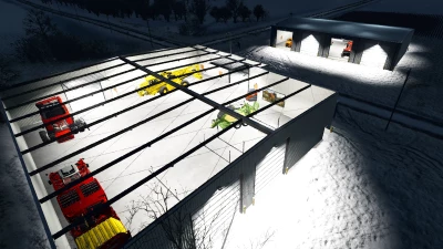 FS25 Modern Metal Shop Pack v1.0.0.0
